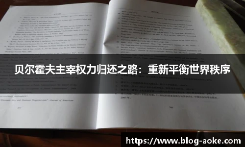 贝尔霍夫主宰权力归还之路：重新平衡世界秩序