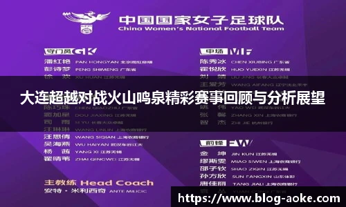 大连超越对战火山鸣泉精彩赛事回顾与分析展望